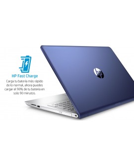 HP Laptop Pavilion 15 cd005la de 15.6" AMD 12 AMD Radeon 530 Memoria 12 GB Disco Duro 1 TB Azul - Envío Gratuito