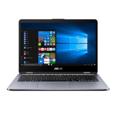 Asus Laptop TP410UA EC492T de 14" Core i7 Memoria de 8 GB Disco duro de 1 TB + 128 GB SSD Gris - Envío Gratuito