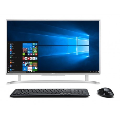 Acer All in One Aspire AC22 760 MD11 de 21.5" Core i3 Memoria de 4 GB Disco Duro de 1 TB Plata - Envío Gratuito