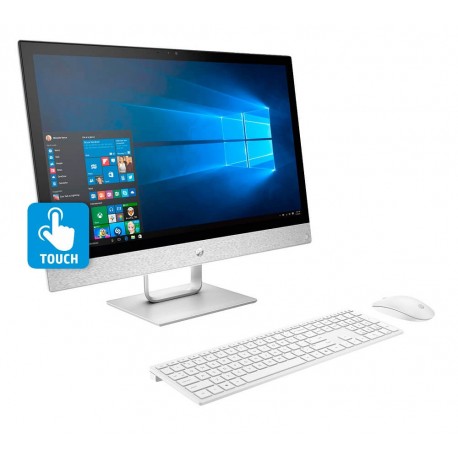 HP All in One 24 R018LA de 23.8" AMD 12 Memoria de 8 GB Disco duro de 2 TB Blanco - Envío Gratuito