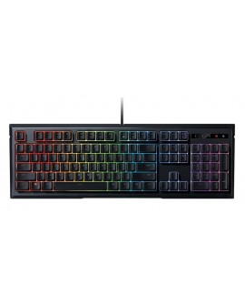 Razer Teclado ORNATA CHROMA con membrana mecánica Gaming Negro - Envío Gratuito