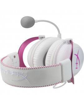 Kingston Audífonos HyperX Cloud II Rosa/Blanco - Envío Gratuito