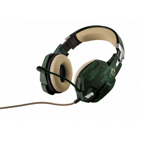 Trust Audífonos para PC Camuflaje Verde - Envío Gratuito