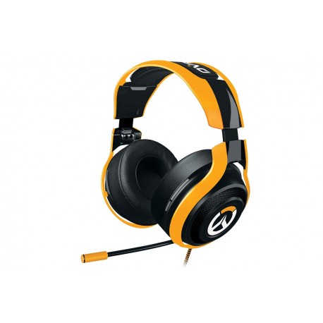 Razer Audífonos Gaming Mano´War OverWatch Negro / Amarillo - Envío Gratuito