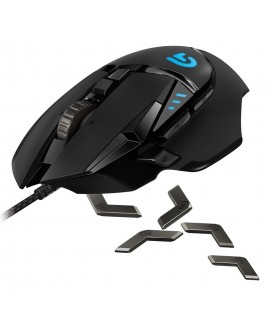 Logitech Mouse Gaming G502 Proteus Spectrum Negro - Envío Gratuito