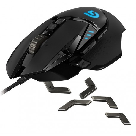 Logitech Mouse Gaming G502 Proteus Spectrum Negro - Envío Gratuito