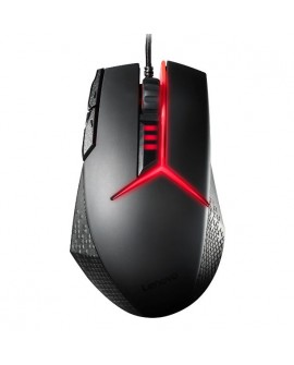 Lenovo Mouse Gaming Y Negro/Rojo - Envío Gratuito