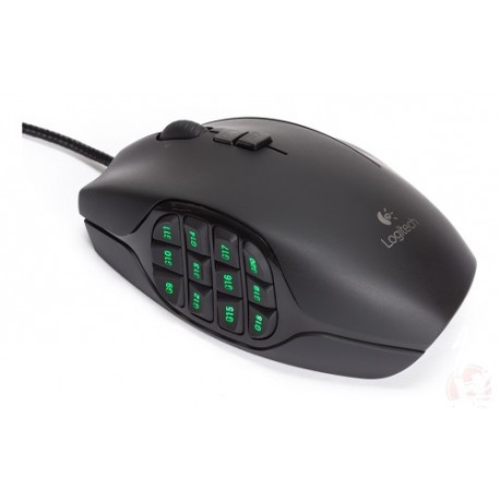 Logitech Mouse óptico Gaming G600 Negro - Envío Gratuito