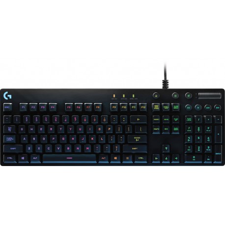 Logitech Teclado Gaming G810 Orion Spectrum Negro - Envío Gratuito