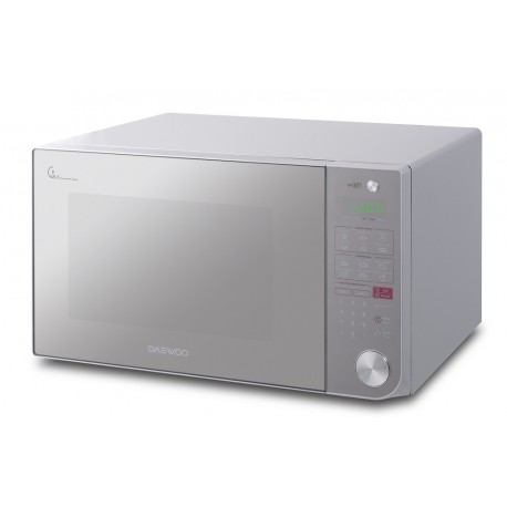 Daewoo Horno Microondas 1.1 Espejo Grill Plata - Envío Gratuito