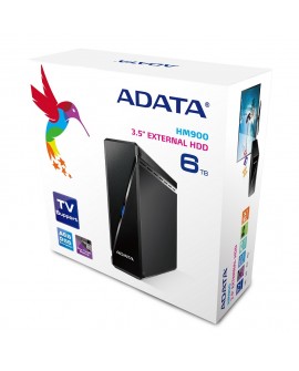 Adata Disco duro escritorio HM900 6TB Negro - Envío Gratuito