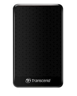 Transcend Disco duro StoreJet 25A3 USB 3.0 1 TB Negro - Envío Gratuito