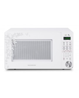 Daewoo Horno Microondas 1.4 Blanco Flor - Envío Gratuito