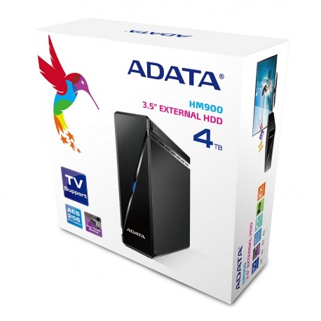 Adata Disco duro escritorio HM900 4TB Negro - Envío Gratuito