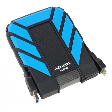 Adata Disco duro de uso rudo AHD710 1TU3 CBL USB 3.0 1 TB Azul - Envío Gratuito