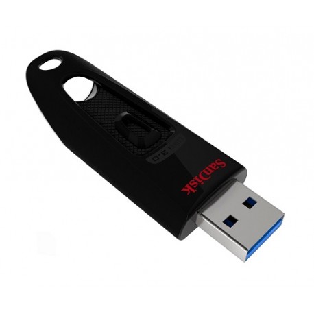 SanDisk Memoria USB Ultra 16 GB USB 3.0 Negro - Envío Gratuito