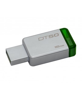 Kingston Memoria USB 3.0 DataTraveler 50 16 GB Verde - Envío Gratuito