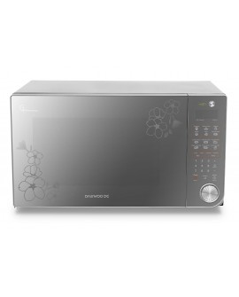 Daewoo Horno de microondas 1.6 pies cúbicos terminado espejo Plata - Envío Gratuito