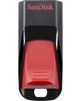 SanDisk Memoria USB Z51 16 GBUSB 2.0 Negro/Rojo - Envío Gratuito