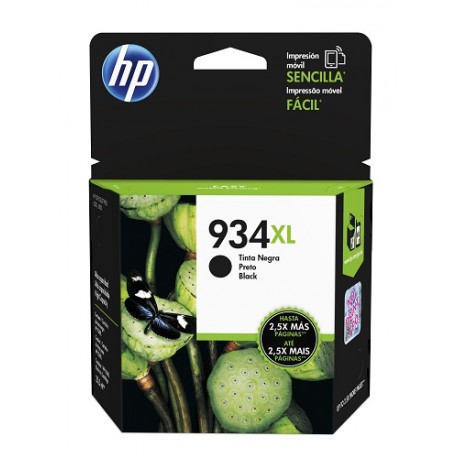HP Cartucho 934XL Negro - Envío Gratuito