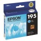 Epson Cartucho de tinta T195 Cian - Envío Gratuito