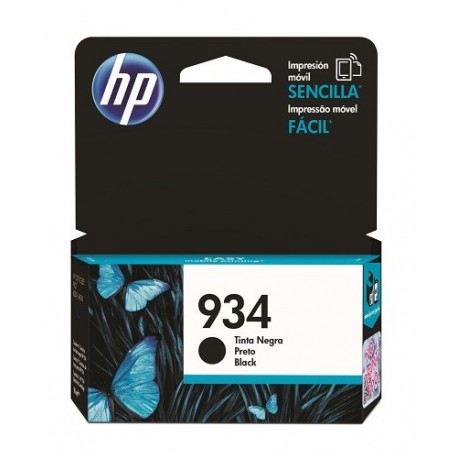 HP Cartucho 934 Negro - Envío Gratuito