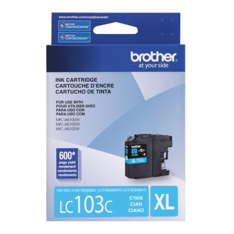 Brother Cartucho de tinta LC103C Cian - Envío Gratuito