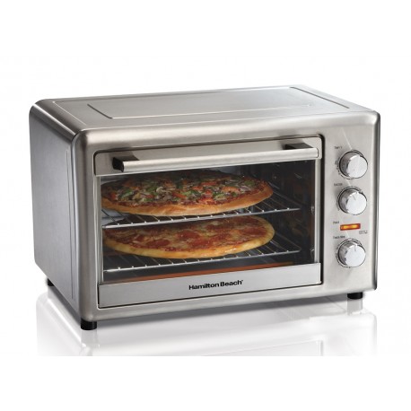 Hamilton Beach Horno Tostador/Rostizador  Acero - Envío Gratuito