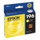 Epson Cartucho de tinta T196 Amarillo - Envío Gratuito