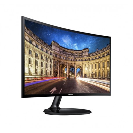 Samsung Monitor Led Curvo 24"Full HD Negro - Envío Gratuito