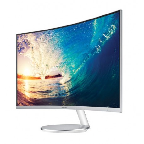 Samsung Monitor Led Curvo 27" FHD Blanco - Envío Gratuito