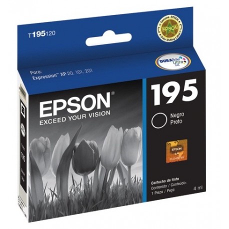 Epson Cartucho de tinta T195 Negro - Envío Gratuito