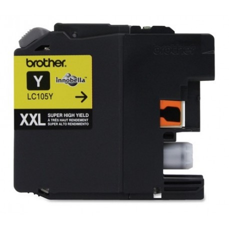 Brother Cartucho de tinta LC105Y Amarillo - Envío Gratuito
