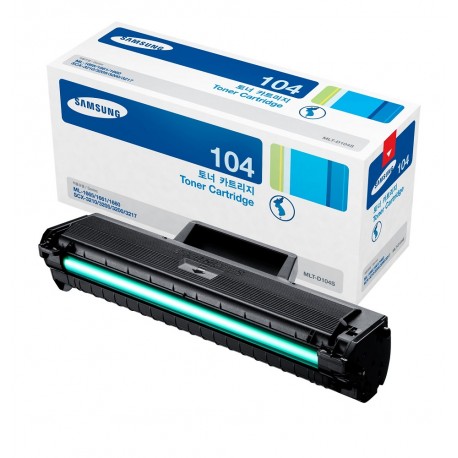 Samsung Cartucho de tóner MLT-D104S Negro - Envío Gratuito