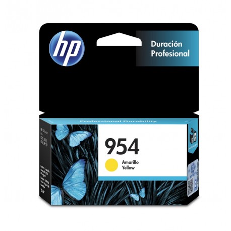 HP Cartucho de tinta 954 Amarillo - Envío Gratuito
