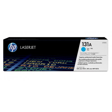 HP Cartucho de tóner HP 131A LaserJet Cian - Envío Gratuito