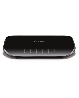 TP-LINK Switch Gigabit de escritorio de 5 puertos TL-SG1005D Negro - Envío Gratuito