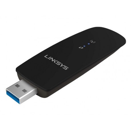 Linksys Adaptador AC doble banda Negro - Envío Gratuito