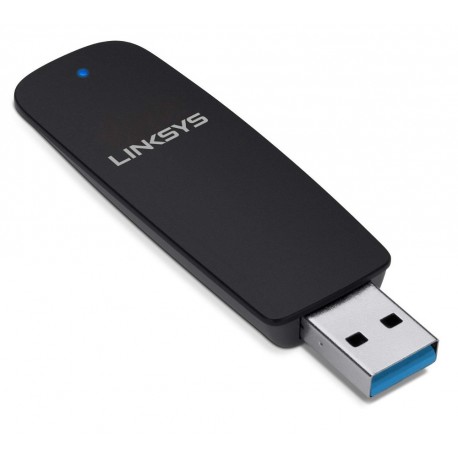 Linksys Adaptador USB Inalámbrico N300 Negro - Envío Gratuito