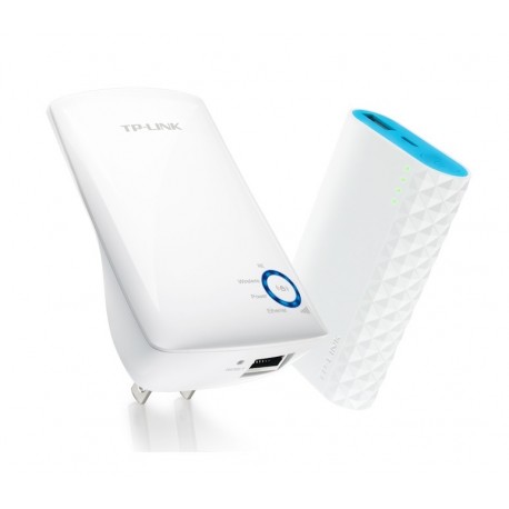 Tp-Link Paquete Expansor de Rango N300 Batería Portátil 5200mAh Blanco - Envío Gratuito