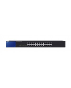 Linksys Switch Gigabit 24 Puertos Negro/Azul - Envío Gratuito