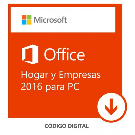 Software Descargable Microsoft Office Home & Business 2016 Blanco - Envío Gratuito