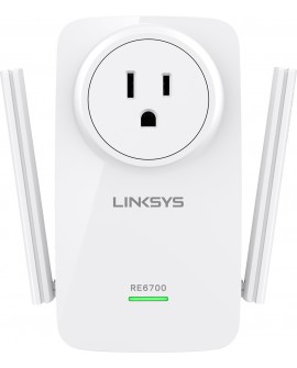 Linksys Expansor de rango AC1200 Dual band LKS RE6700 Blanco - Envío Gratuito