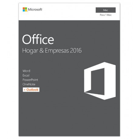 Microsoft Office 2016 Home & Business 1 Usuario Mac - Envío Gratuito