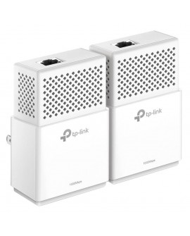 TP-LINK KIT Adaptador de Red Powerline AV1000 GB Blanco - Envío Gratuito