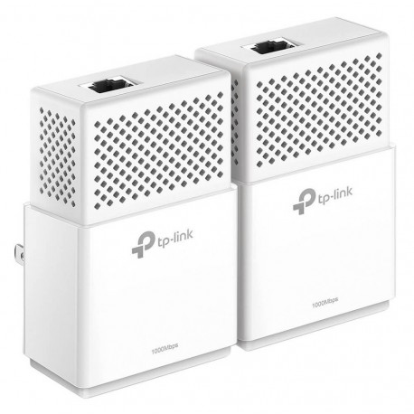 TP-LINK KIT Adaptador de Red Powerline AV1000 GB Blanco - Envío Gratuito