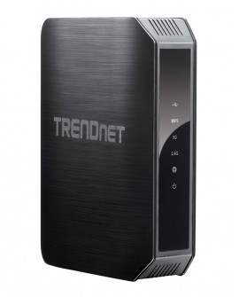 TRENDnet Router wireless doble banda AC1200 TEW-813DRU Negro - Envío Gratuito