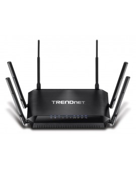 TRENDnet Router wireless triple banda AC3200 TEW-828DRU Negro - Envío Gratuito