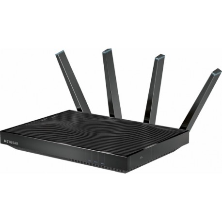 NetGear Nighthawk AC 3500 6 Puertos LAN Negro - Envío Gratuito