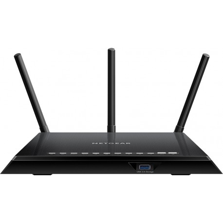 NetGear Nighthawk AC 1750 4 puertos LAN Negro - Envío Gratuito